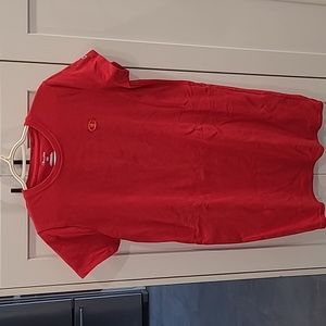 Red tshirt dress